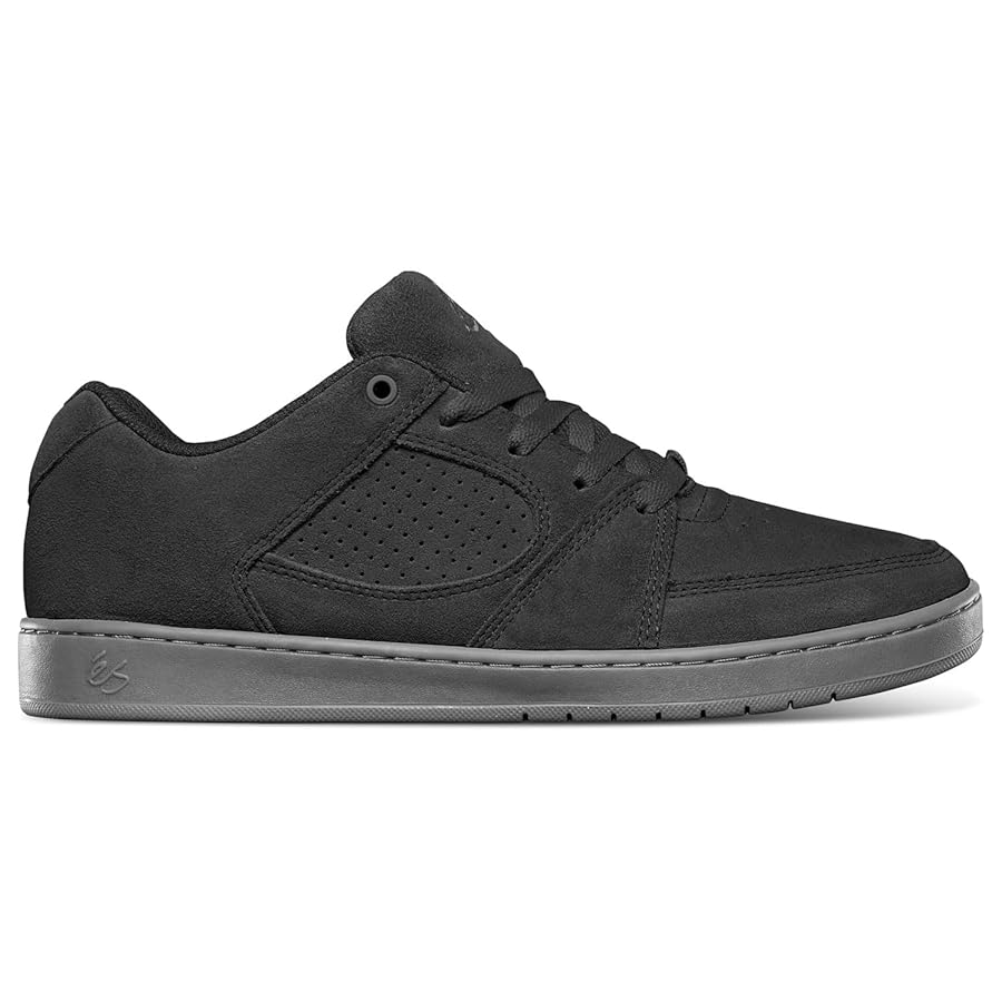 Amazon | [エス] スケートシューズ ACCEL SLIM BLACK/BLACK/GREY